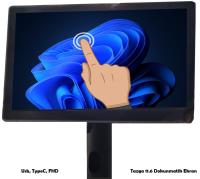 MNT-11.6” FHD" TAZGA  HDMI DOKUNMATIK MÜŞTERİ EKRANI 